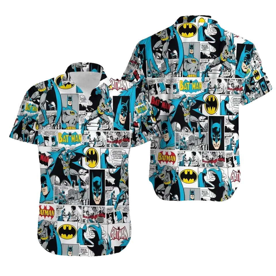 Batman DC Comic Hawaiian Shirt – Moonbestprint