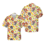 Fall For Thanksgiving Turkeys Hawaiian Shirt Men's Button Down Shirt Thanksgiving Gift Ideas – Moonbestprint