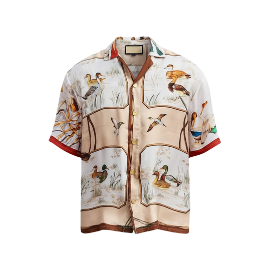 Travis Kelce Wood Duck Hawaiian Shirt Moonbestprint