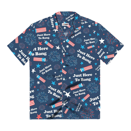 Rex Ryan Just Here To Bang Hawaiian Shirt Moonbestprint