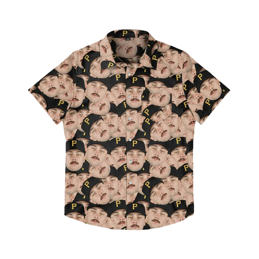 Paul Skenes Face Hawaiian Shirt Moonbestprint