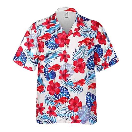 Mack Hollins Bills Hawaiian Shirt Moonbestprint