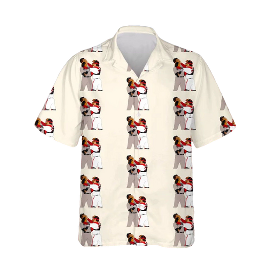 Jason Varitek Alex Rodriguez Brawl Hawaiian Shirt Moonbestprint