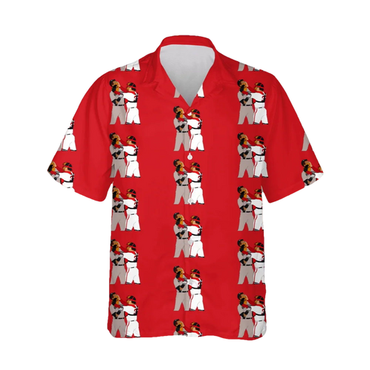 Jason Varitek Alex Rodriguez Brawl Hawaiian Shirt Moonbestprint
