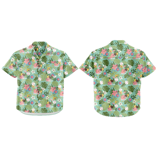 Cubs 2025 Margaritaville Night Hawaii Shirt Moonbestprint