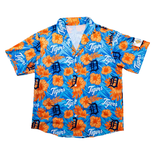 2025 Detroit Tigers Hawaiian Shirt Giveaway Moonbestprint