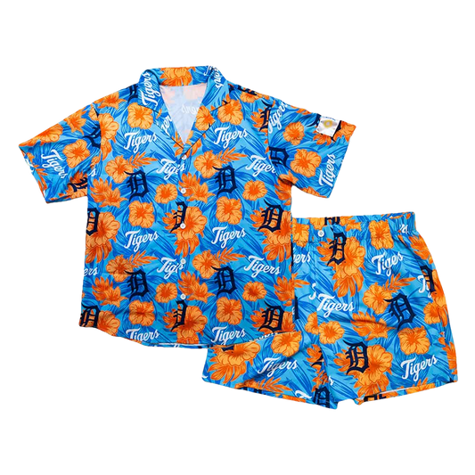 2025 Detroit Tigers Hawaiian Shirt Giveaway Moonbestprint