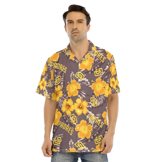 2025 Padres Aloha Shirt Giveaway Moonbestprint