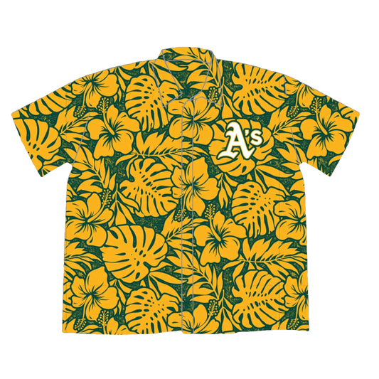 2026 Athletics Father's Day Hawaiian Shirt Giveaway Moonbestprint