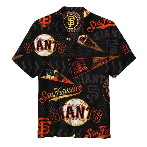 MLB San Francisco Giants Hawaiian Shirt, SF Giants Hawaiian Shirt For Men Moonbestprint