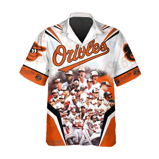 Legends Baltimore Orioles Hawaiian Shirt, Baltimore Orioles Aloha Shirt, MLB Hawaiian Shirt Moonbestprint