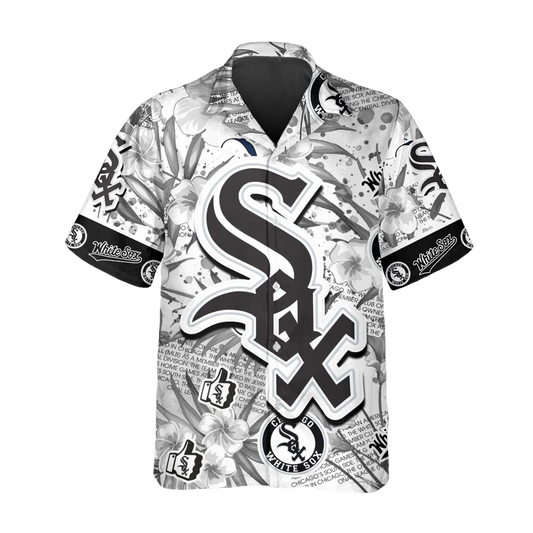 White Sox Hawaiian Shirt, MLB Hawaiian Shirt Gift For Fans Moonbestprint