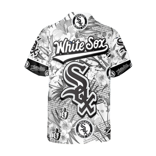 White Sox Hawaiian Shirt, MLB Hawaiian Shirt Gift For Fans Moonbestprint