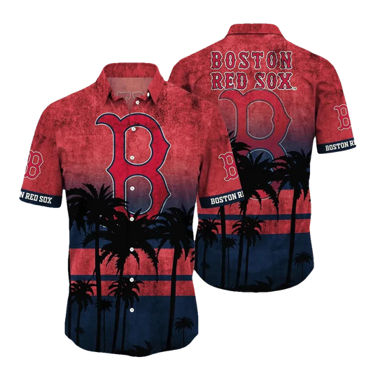 Boston Red Sox MLB Aloha Hawaiian Shirt 3, MLB Hawaiian Shirt Moonbestprint
