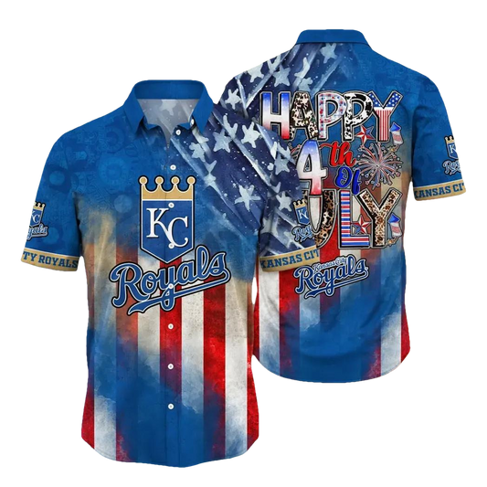Kansas City Royals MLB Aloha Hawaiian Shirt, MLB Hawaiian Shirt Moonbestprint