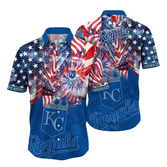 Kansas City Royals MLB Flower Aloha Hawaiian Shirt 10, MLB Hawaiian Shirt Moonbestprint