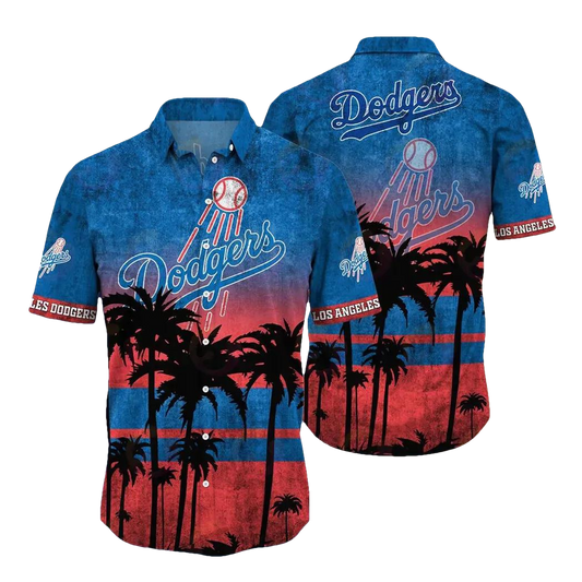 Los Angeles Dodgers MLB Aloha Hawaiian Shirt 1, MLB Hawaiian Shirt Moonbestprint
