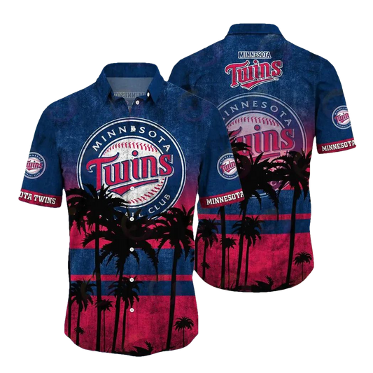 Minnesota Twins MLB Aloha Hawaiian Shirt 1, MLB Hawaiian Shirt Moonbestprint