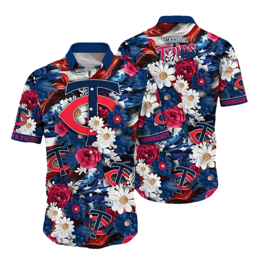 Minnesota Twins MLB Aloha Hawaiian Shirt 2, MLB Hawaiian Shirt Moonbestprint