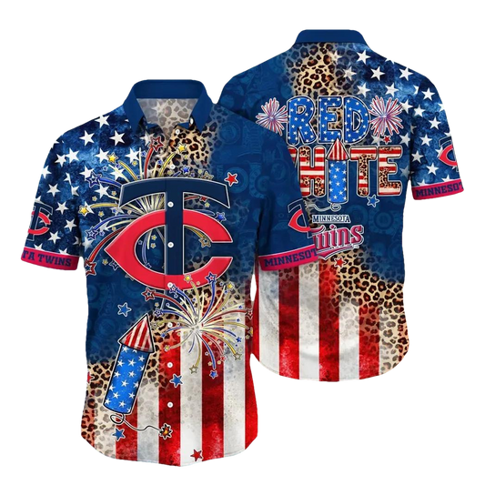 Minnesota Twins MLB Aloha Hawaiian Shirt 3, MLB Hawaiian Shirt Moonbestprint