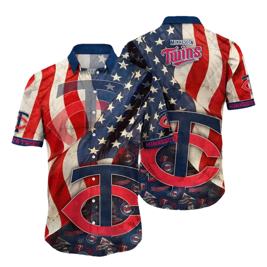 Minnesota Twins MLB Flower Aloha Hawaiian Shirt 11, MLB Hawaiian Shirt Moonbestprint