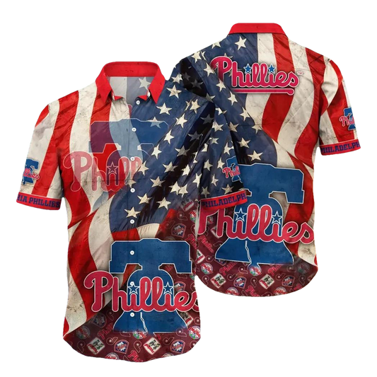 Philadelphia Phillies MLB Flower Aloha Hawaiian Shirt 14, MLB Hawaiian Shirt Moonbestprint