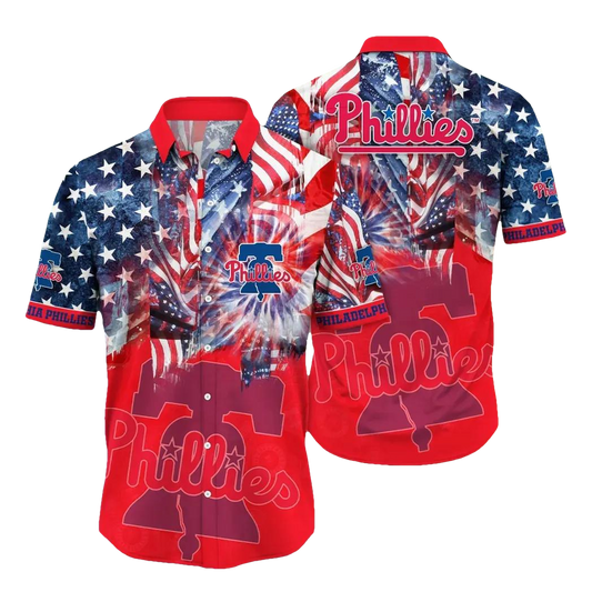 Philadelphia Phillies MLB Flower Aloha Hawaiian Shirt 16, MLB Hawaiian Shirt Moonbestprint