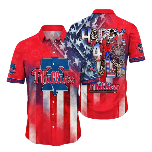 Philadelphia Phillies MLB Flower Aloha Hawaiian Shirt 4, MLB Hawaiian Shirt Moonbestprint