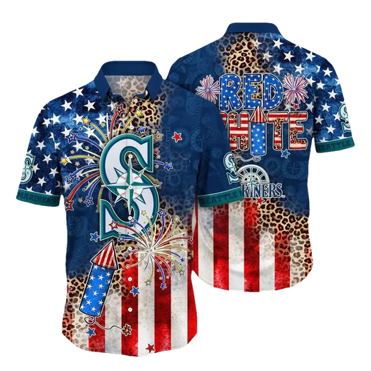 Seattle Mariners MLB Aloha Hawaiian Shirt, MLB Hawaiian Shirt Moonbestprint