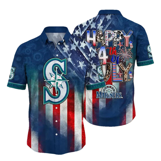 Seattle Mariners MLB Aloha Hawaiian Shirt 3, MLB Hawaiian Shirt Moonbestprint