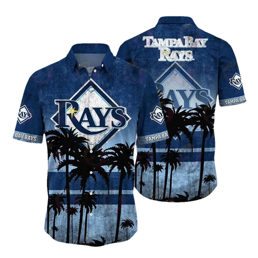 Tampa Bay Rays MLB Aloha Hawaiian Shirt 1, MLB Hawaiian Shirt Moonbestprint