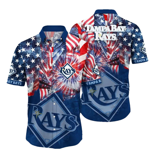 Tampa Bay Rays MLB Flower Aloha Hawaiian Shirt 11, MLB Hawaiian Shirt Moonbestprint
