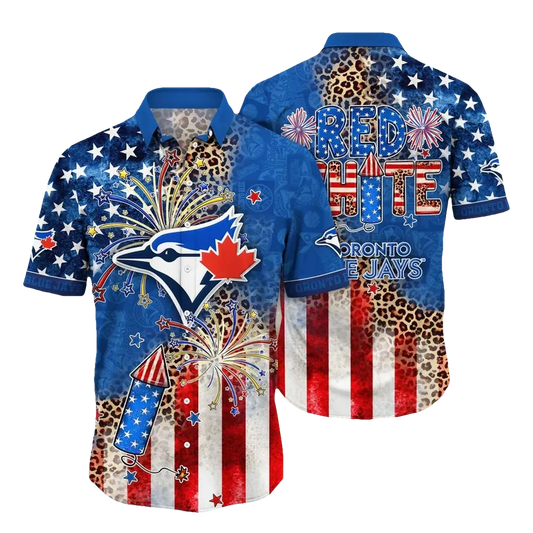 Toronto Blue Jays MLB Aloha Hawaiian Shirt, MLB Hawaiian Shirt Moonbestprint