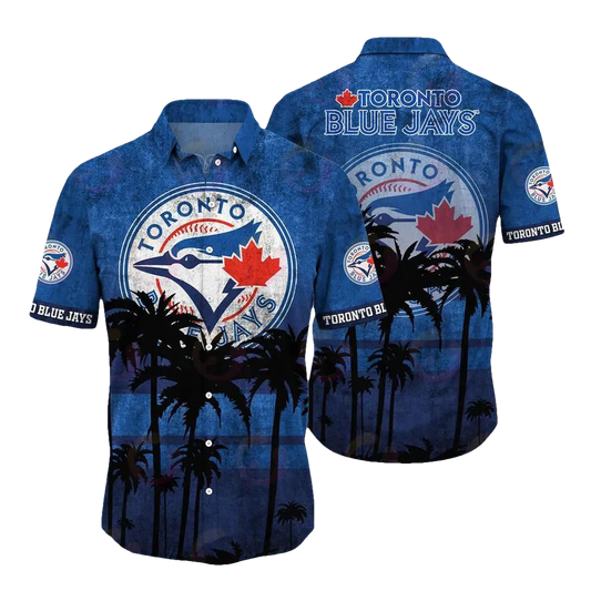 Toronto Blue Jays MLB Aloha Hawaiian Shirt 1, MLB Hawaiian Shirt Moonbestprint