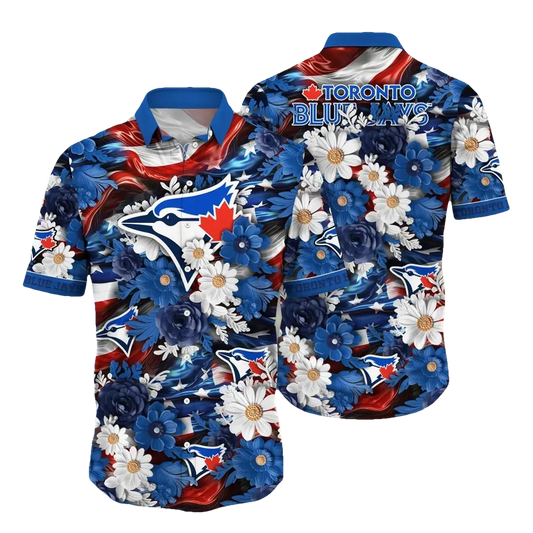 Toronto Blue Jays MLB Aloha Hawaiian Shirt 2, MLB Hawaiian Shirt Moonbestprint