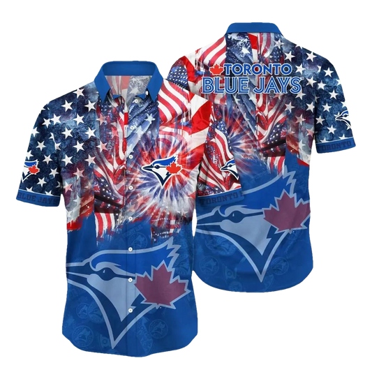 Toronto Blue Jays MLB Flower Aloha Hawaiian Shirt 11, MLB Hawaiian Shirt Moonbestprint