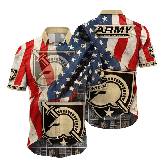 Army Black Knights NCAA Flower Aloha Hawaiian Shirt 12, NCAA Hawaiian Shirt Moonbestprint
