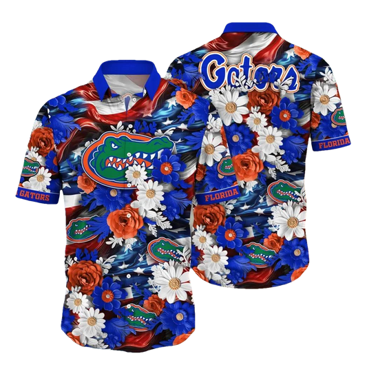 Florida Gators NCAA Aloha Hawaiian Shirt 1, NCAA Hawaiian Shirt Moonbestprint