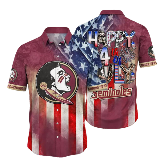 Florida State Seminoles NCAA Aloha Hawaiian Shirt, NCAA Hawaiian Shirt Moonbestprint