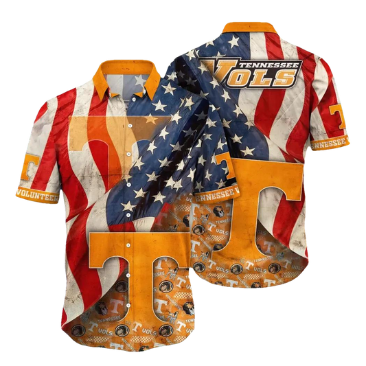 Tennessee Volunteers NCAA Flower Aloha Hawaiian Shirt 10, NCAA Hawaiian Shirt Moonbestprint
