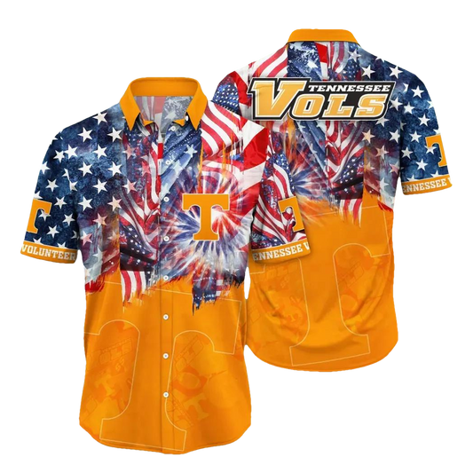 Tennessee Volunteers NCAA Flower Aloha Hawaiian Shirt 11, NCAA Hawaiian Shirt Moonbestprint