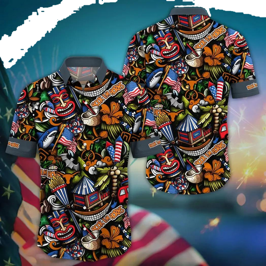 Texas Longhorns NCAA Flower Aloha Hawaiian Shirt, NCAA Hawaiian Shirt Moonbestprint