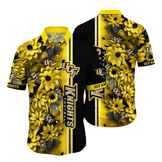 UCF Knights NCAA Flower Aloha Hawaiian Shirt 4, NCAA Hawaiian Shirt Moonbestprint