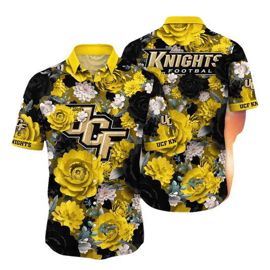 UCF Knights NCAA Flower Aloha Hawaiian Shirt 5, NCAA Hawaiian Shirt Moonbestprint