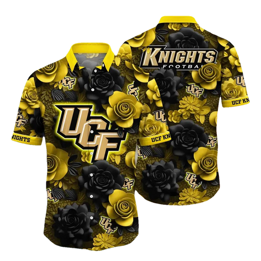 UCF Knights NCAA Flower Aloha Hawaiian Shirt 8, NCAA Hawaiian Shirt Moonbestprint
