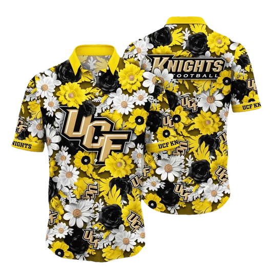 UCF Knights NCAA Flower Aloha Hawaiian Shirt 7, NCAA Hawaiian Shirt Moonbestprint