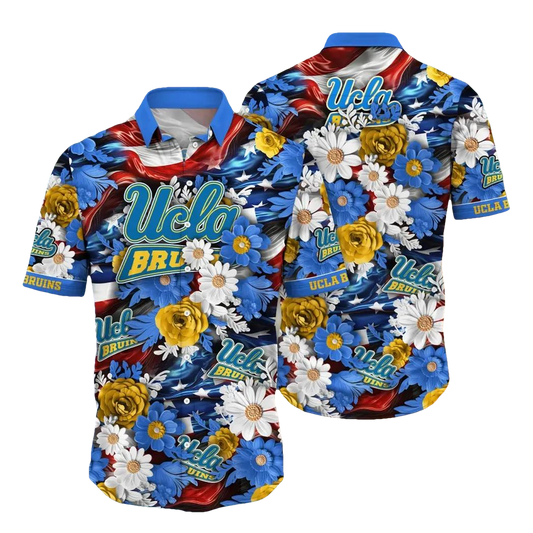 UCLA Bruins NCAA Aloha Hawaiian Shirt 1, NCAA Hawaiian Shirt Moonbestprint
