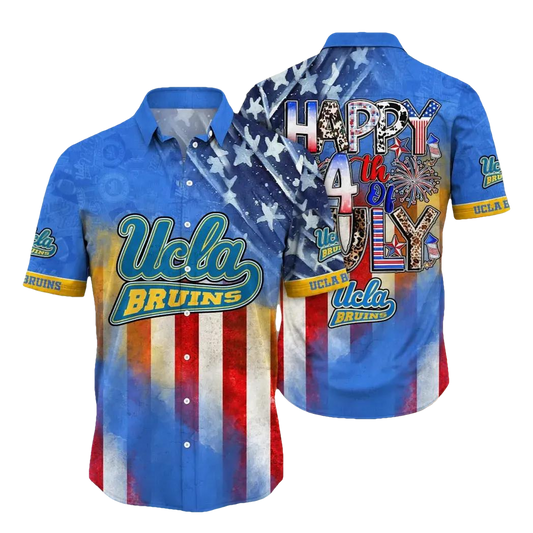 UCLA Bruins NCAA Aloha Hawaiian Shirt 2, NCAA Hawaiian Shirt Moonbestprint