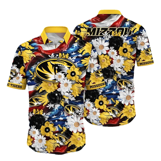 Missouri Tigers NCAA Aloha Hawaiian Shirt 1, NCAA Hawaiian Shirt Moonbestprint