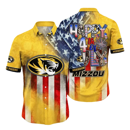 Missouri Tigers NCAA Aloha Hawaiian Shirt, NCAA Hawaiian Shirt Moonbestprint